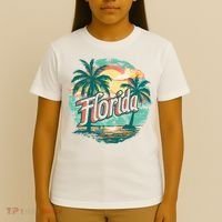 Florida Retro Vintage Vacation T-Shirt thumb 4