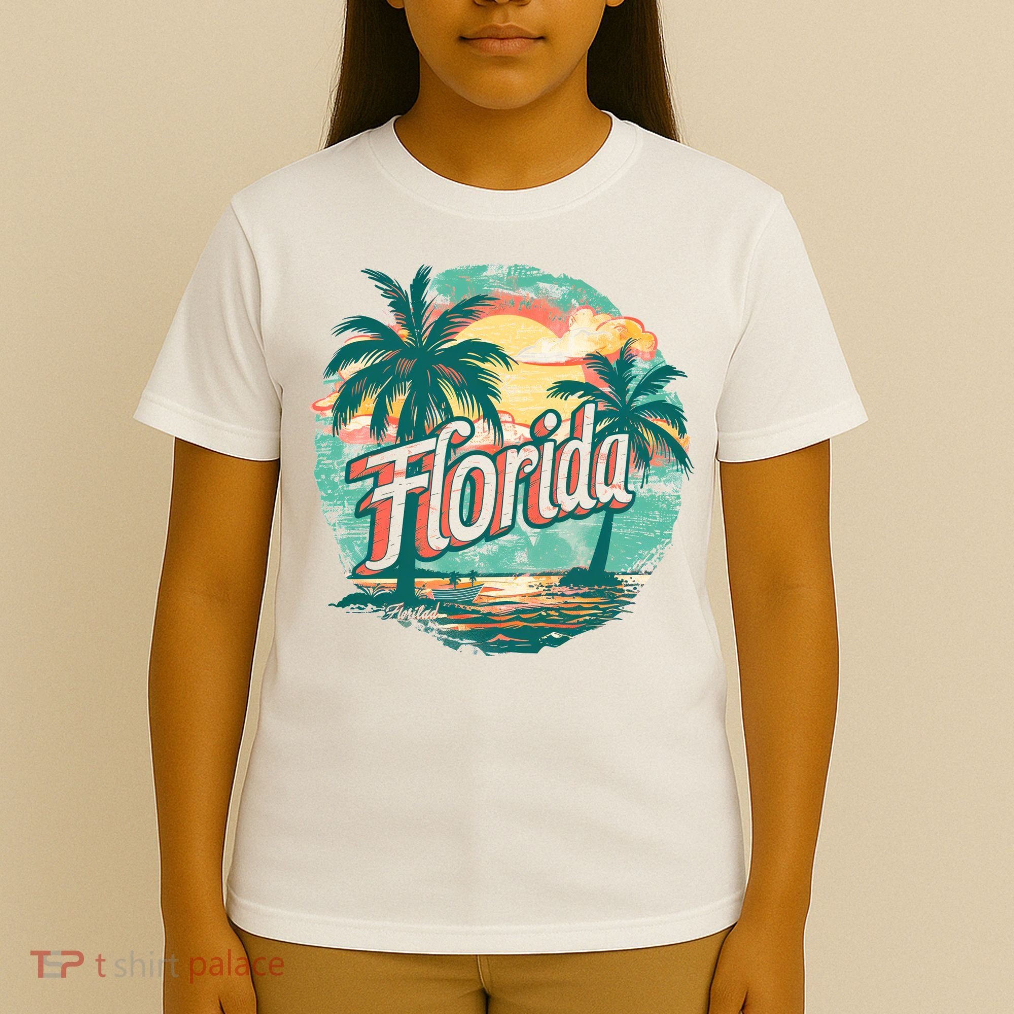 Florida Retro Vintage Vacation T-Shirt