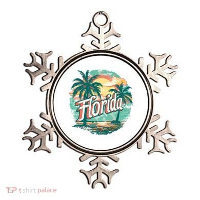 Florida Retro Vintage Vacation Ornament