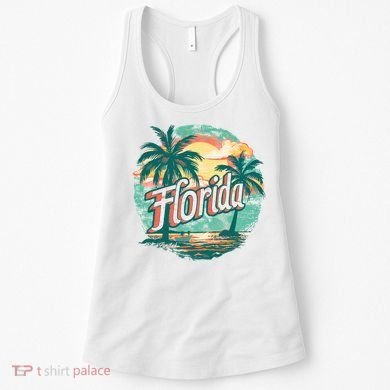 Florida Retro Vintage Vacation Women's Tank Top