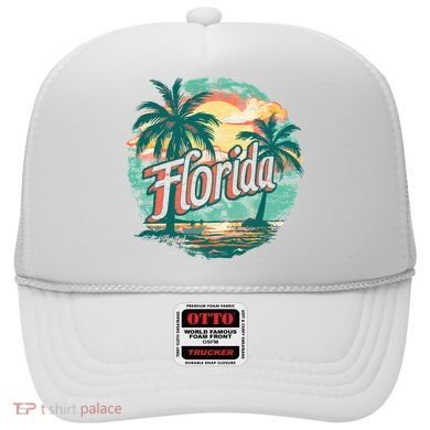 Florida Retro Vintage Vacation Hat