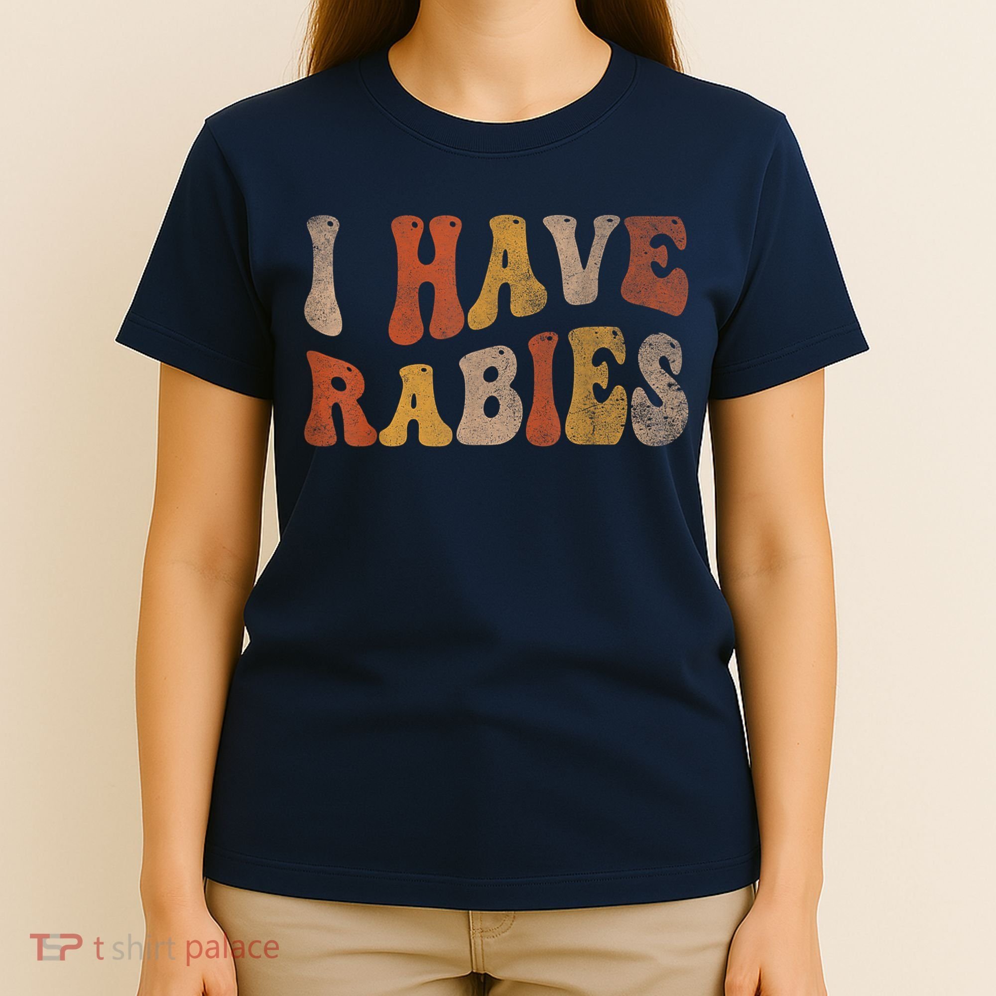 Funny Retro Vintage I Have Rabies I Have Rabies T-Shirt