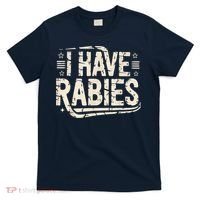 Funny Retro Vintage I Have Rabies I Have Rabies Essential T-Shirt thumb 0