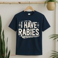 Funny Retro Vintage I Have Rabies I Have Rabies Essential T-Shirt thumb 2