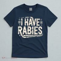 Funny Retro Vintage I Have Rabies I Have Rabies Essential T-Shirt thumb 5