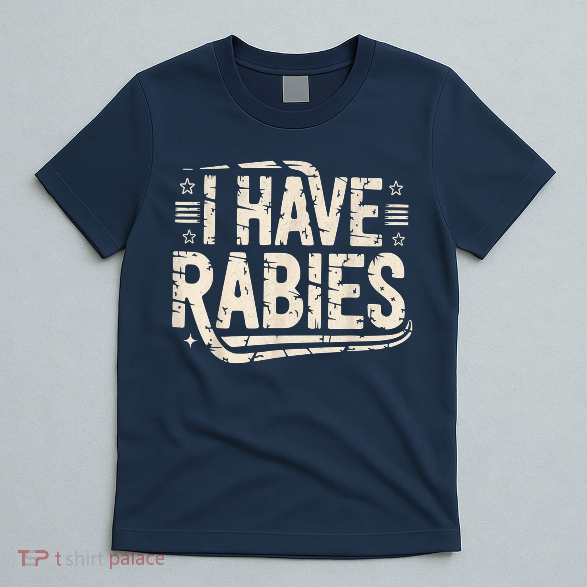Funny Retro Vintage I Have Rabies I Have Rabies Essential T-Shirt