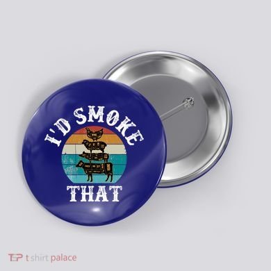 Funny Retro Vintage Grilling Party Chef Dad Tee Funny Bbq Gift Button