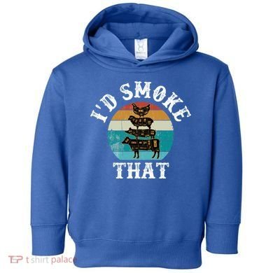 Funny Retro Vintage Grilling Party Chef Dad Tee Funny Bbq Gift Toddler Hoodie