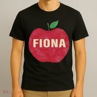 Fiona Retro Vintage Apple T-Shirt thumb 3