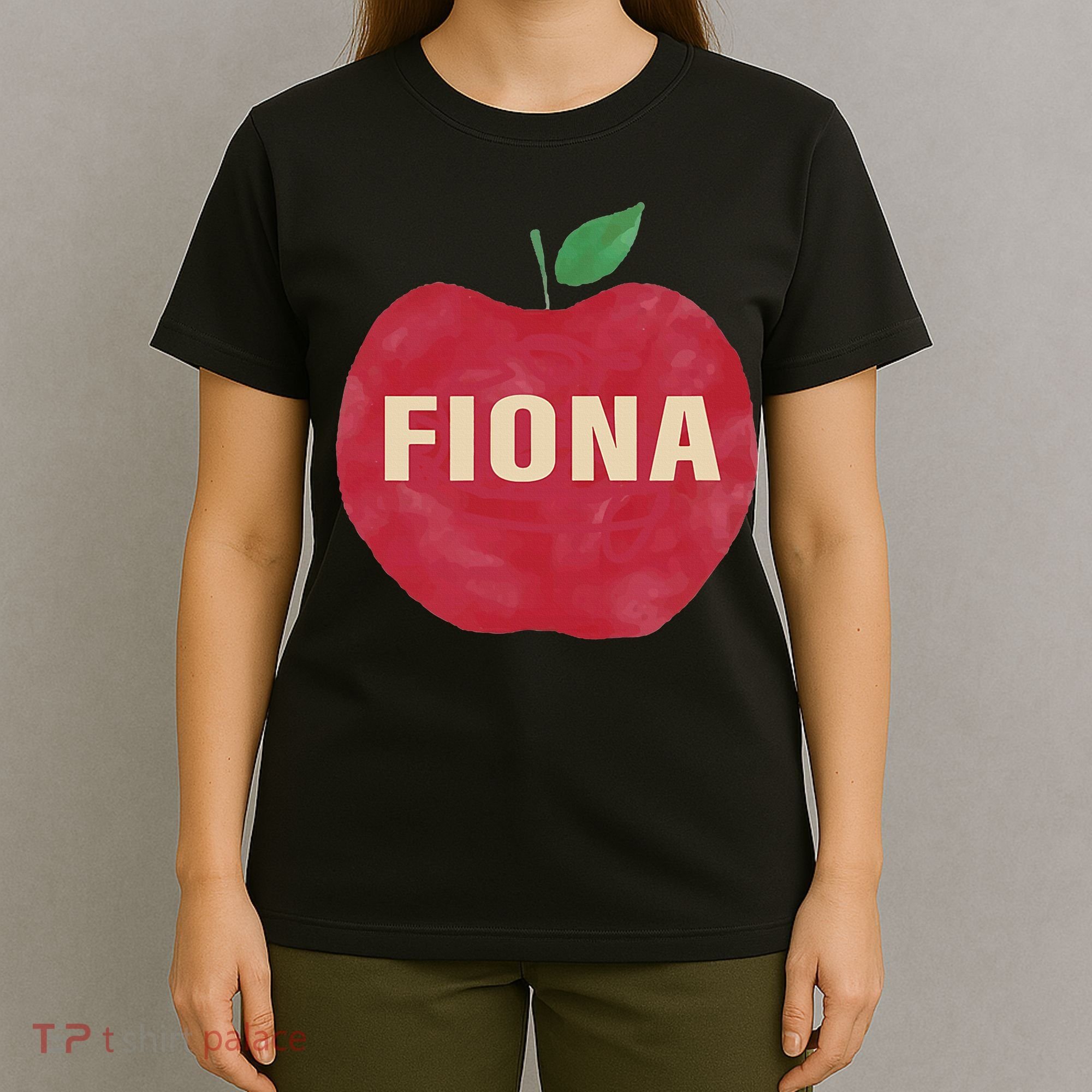 Fiona Retro Vintage Apple T-Shirt