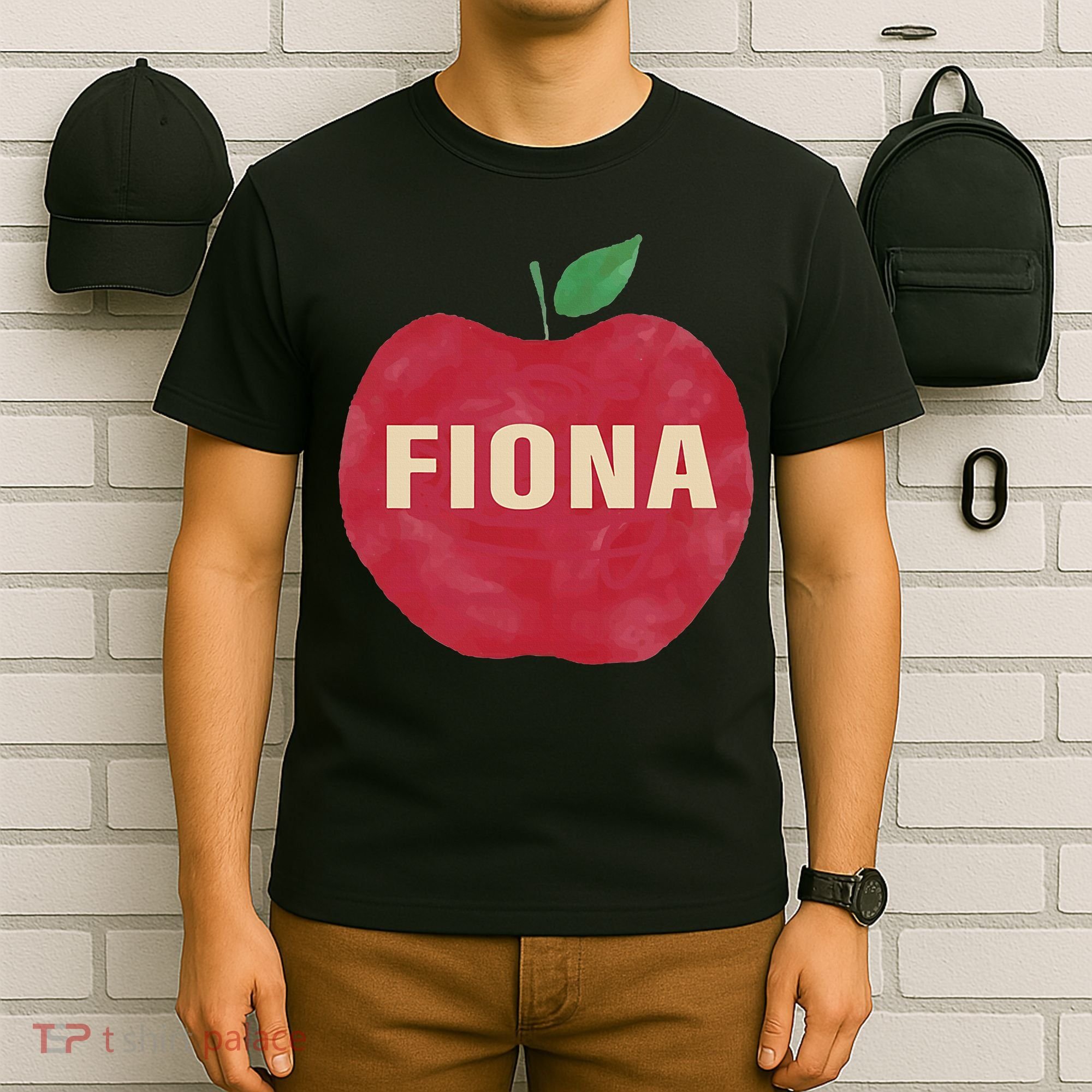 Fiona Retro Vintage Apple T-Shirt