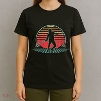 Fencing Retro Vintage 80s Style Fencer Gift T-Shirt thumb 4