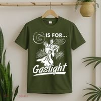 Funny Retro Vintage G Is For Gaslight T-Shirt thumb 2