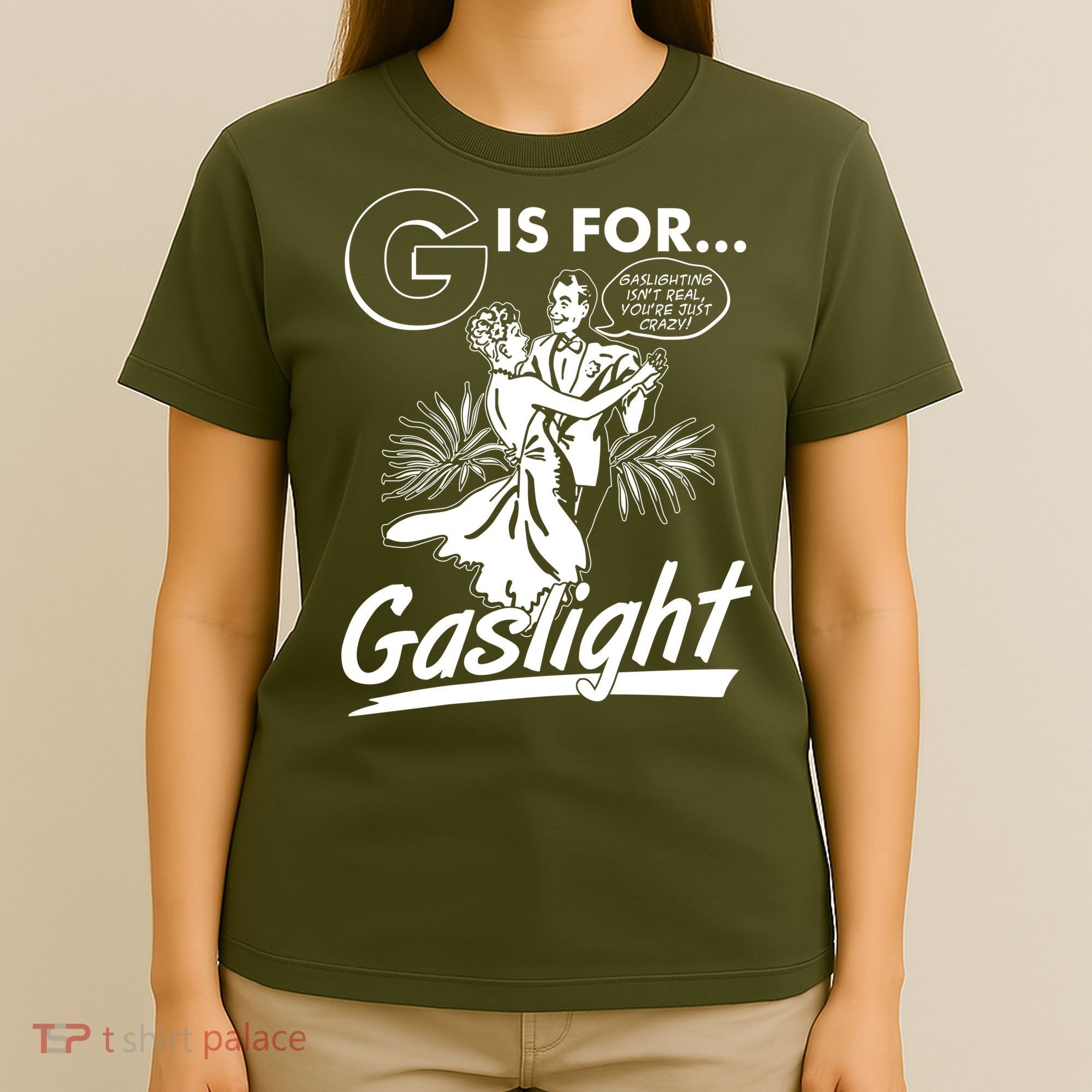 Funny Retro Vintage G Is For Gaslight T-Shirt