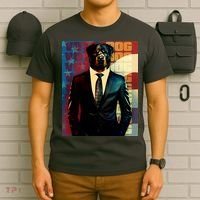 Funny Retro Vintage Election Vote Dog T-Shirt thumb 6