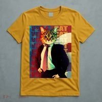 Funny Retro Vintage Election Vote Cat T-Shirt thumb 5