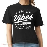 Family Reunion Vibes Making Memories Matching Comfort Colors Boxy T-Shirt thumb 0