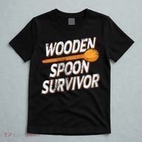 Funny Retro Vintage Wooden Spoon Survivor T-Shirt thumb 5