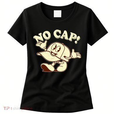 Funny Retro Vintage Cartoon No Cap Women's T-Shirt