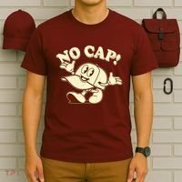 Funny Retro Vintage Cartoon No Cap T-Shirt thumb 6