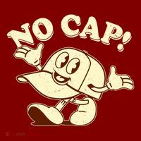 Funny Retro Vintage Cartoon No Cap T-Shirt thumb 7
