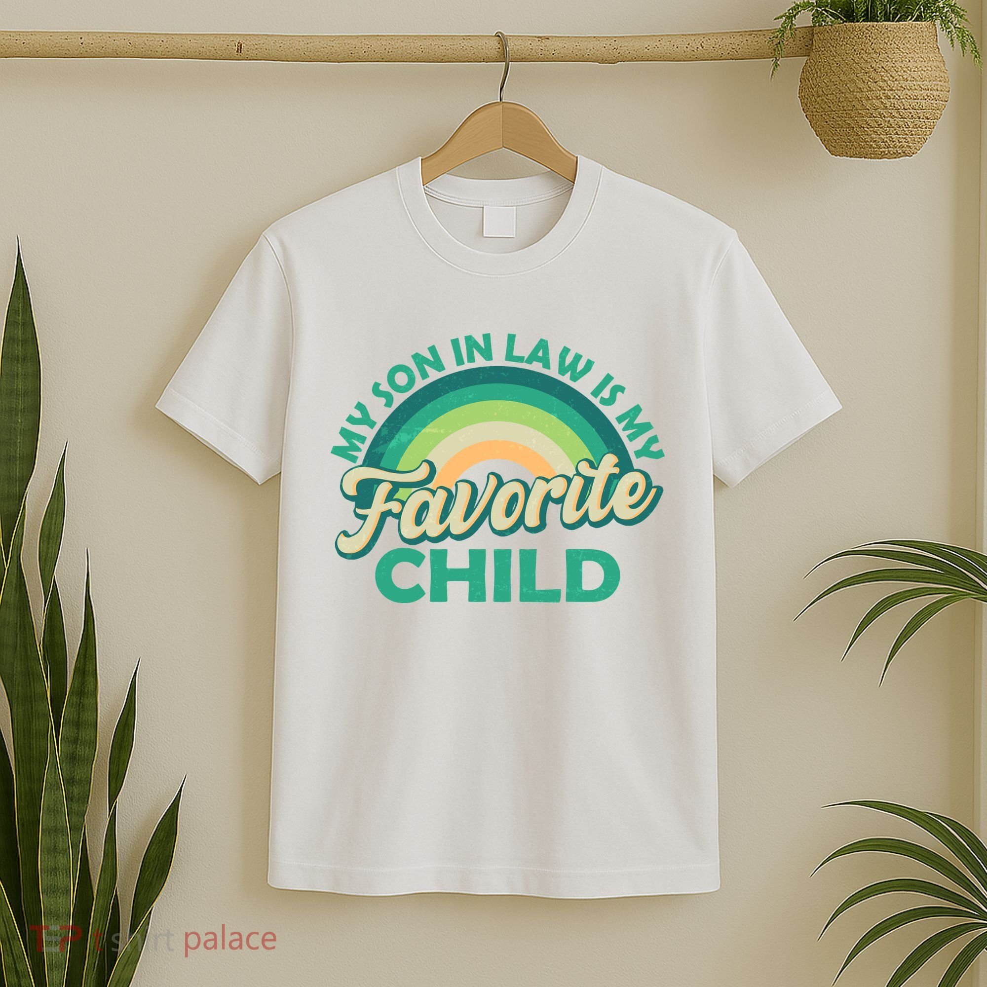 Funny Retro Vintage My Son In Law Is My Favorite Child T-Shirt