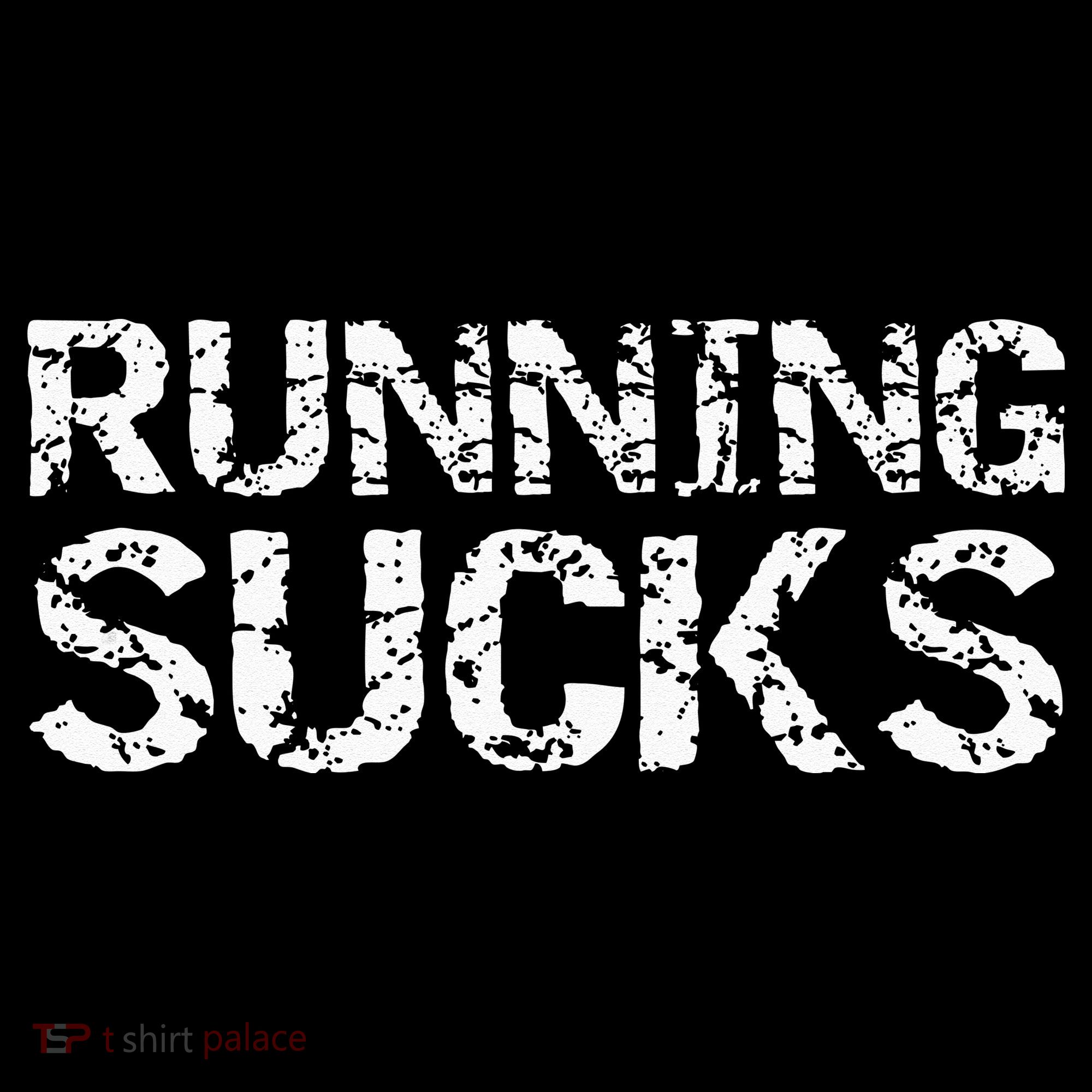 Funny Run Workout Gift For Runners Running Sucks Women's Hoodie