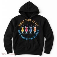 Funny Retirement Who Cares? I'm Retired Gift Hoodie thumb 0