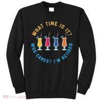 Funny Retirement Who Cares? I'm Retired Gift Sweatshirt thumb 0