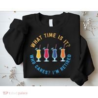 Funny Retirement Who Cares? I'm Retired Gift Sweatshirt thumb 2