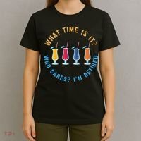 Funny Retirement Who Cares? I'm Retired Gift T-Shirt thumb 4