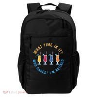 Funny Retirement Who Cares? I'm Retired Gift Backpack thumb 0