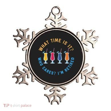 Funny Retirement Who Cares? I'm Retired Gift Ornament