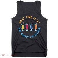 Funny Retirement Who Cares? I'm Retired Gift Tank Top thumb 0
