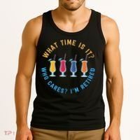 Funny Retirement Who Cares? I'm Retired Gift Tank Top thumb 3