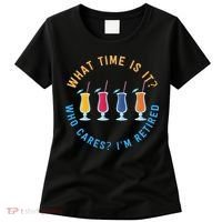 Funny Retirement Who Cares? I'm Retired Gift Women's T-Shirt thumb 0