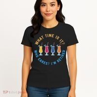 Funny Retirement Who Cares? I'm Retired Gift Women's T-Shirt thumb 4