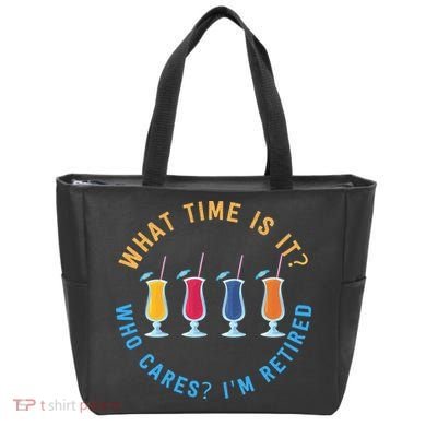 Funny Retirement Who Cares? I'm Retired Gift Tote Bag