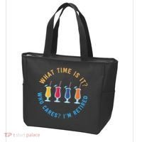 Funny Retirement Who Cares? I'm Retired Gift Tote Bag thumb 3