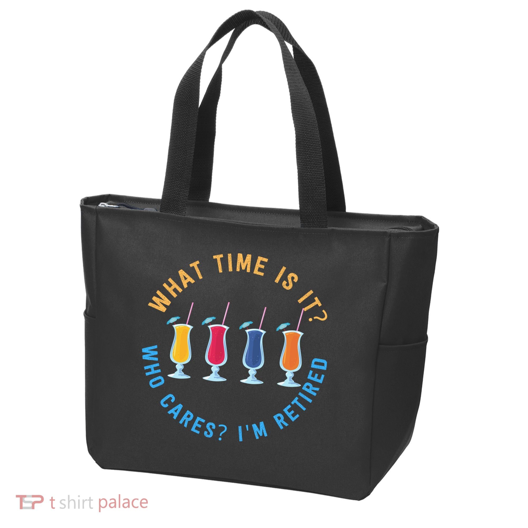 Funny Retirement Who Cares? I'm Retired Gift Tote Bag