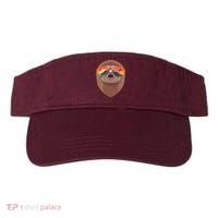Funny Retro Wilderness Sloth Visor thumb 0