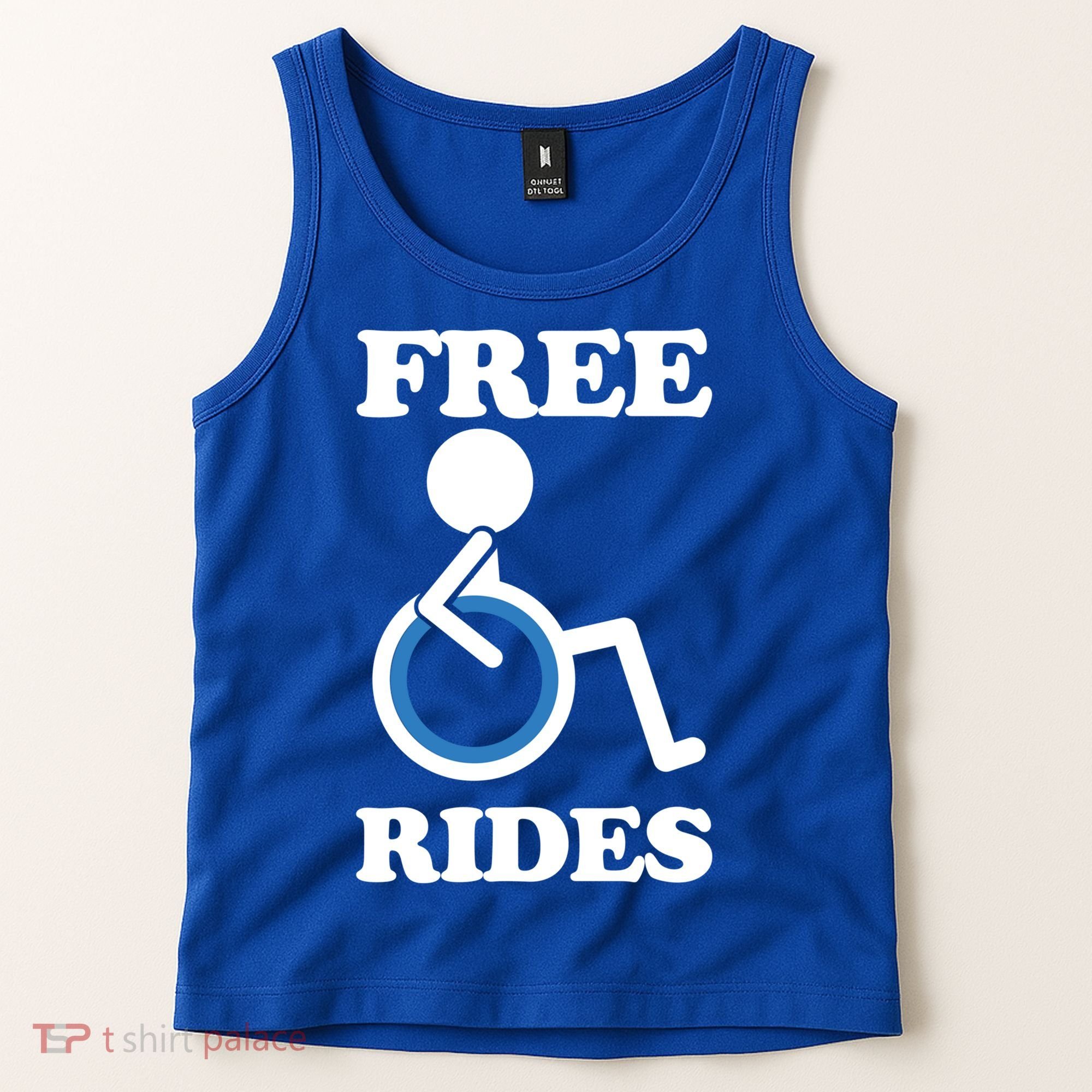 Free Rides Wheelchair Gift Tank Top