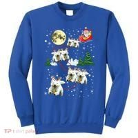 Funny Reindeer Westie Xmas Christmas Dog Lovers Gift Sweatshirt thumb 0