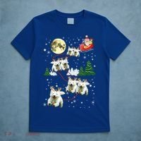 Funny Reindeer Westie Xmas Christmas Dog Lovers Gift T-Shirt thumb 5