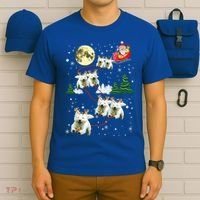 Funny Reindeer Westie Xmas Christmas Dog Lovers Gift T-Shirt thumb 6