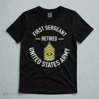 First Sergeant 1sg Retired Army Military Retirement Gifts T-Shirt thumb 5