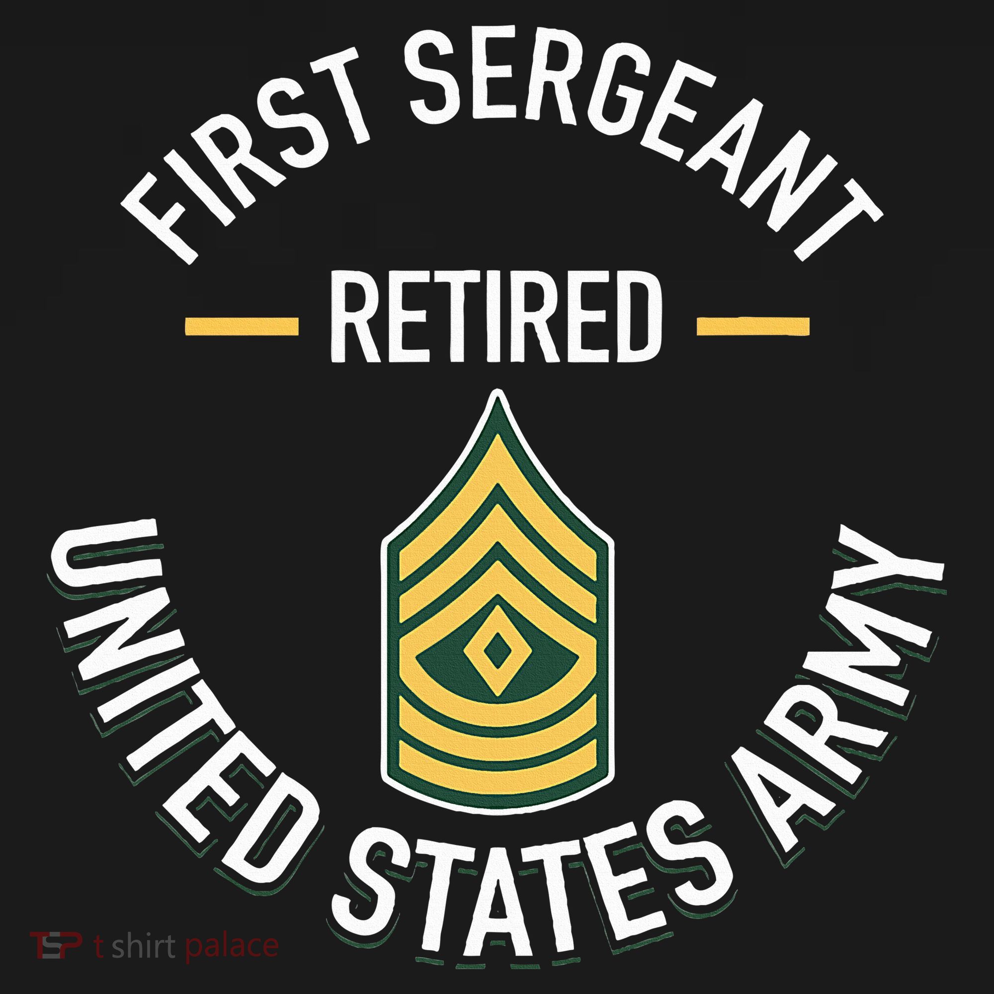 First Sergeant 1sg Retired Army Military Retirement Gifts Coaster