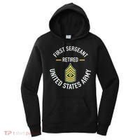 First Sergeant 1sg Retired Army Military Retirement Gifts Women's Hoodie thumb 0