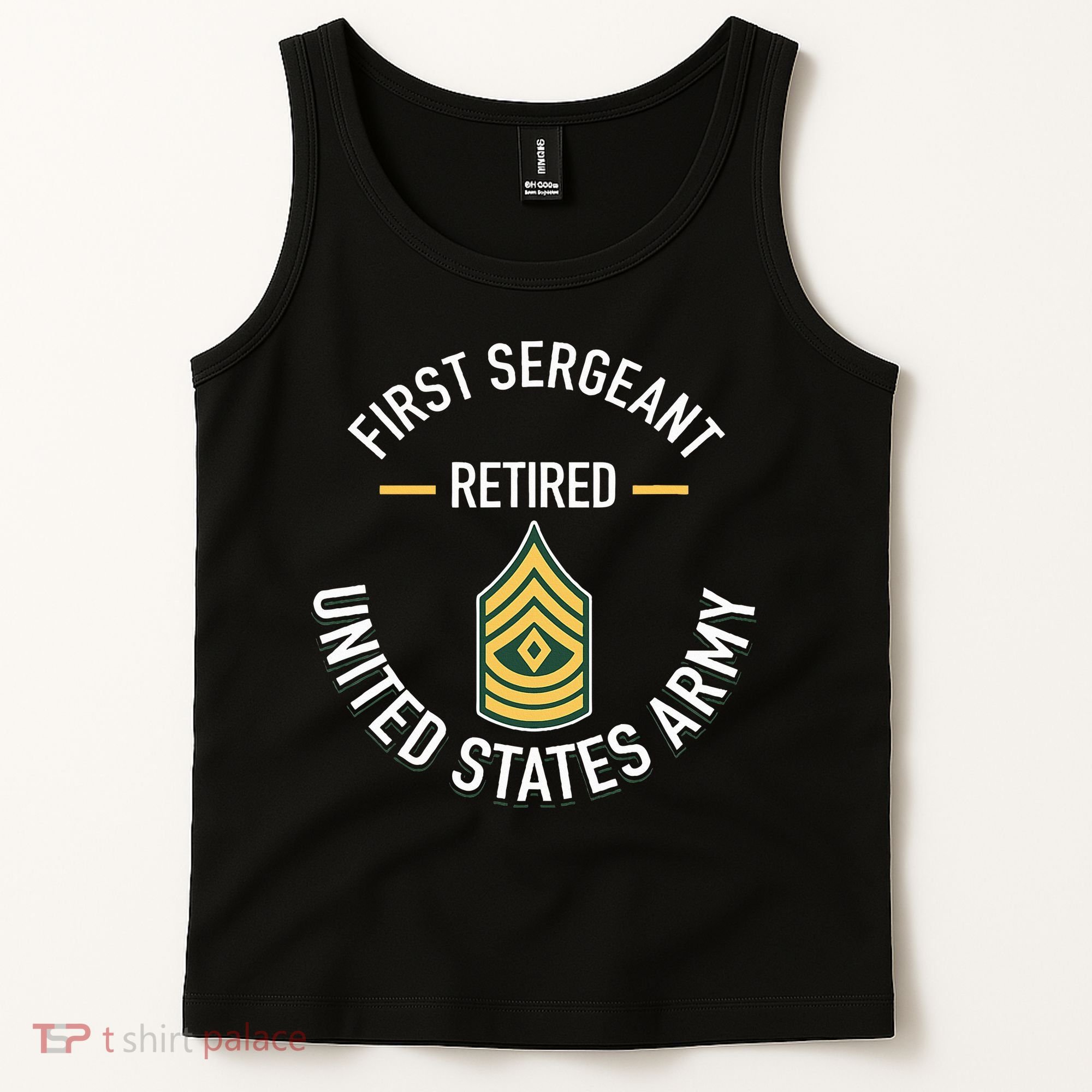 First Sergeant 1sg Retired Army Military Retirement Gifts Tank Top