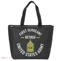 First Sergeant 1sg Retired Army Military Retirement Gifts Tote Bag thumb 0